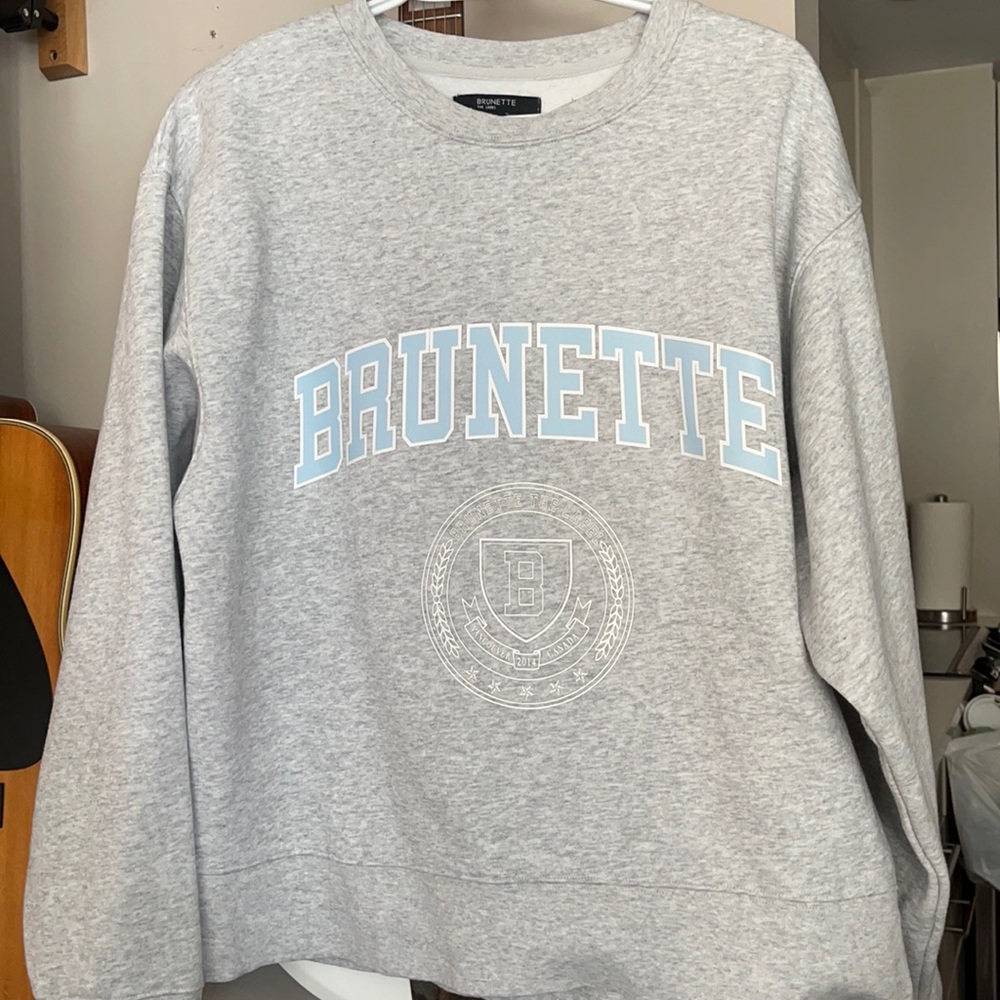Varsity Brunette The Label Sweatshirt